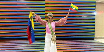 María Victoria Urbina primera venezolana en participar en el Mrs Grand International 2025 a realizarse en Myanma