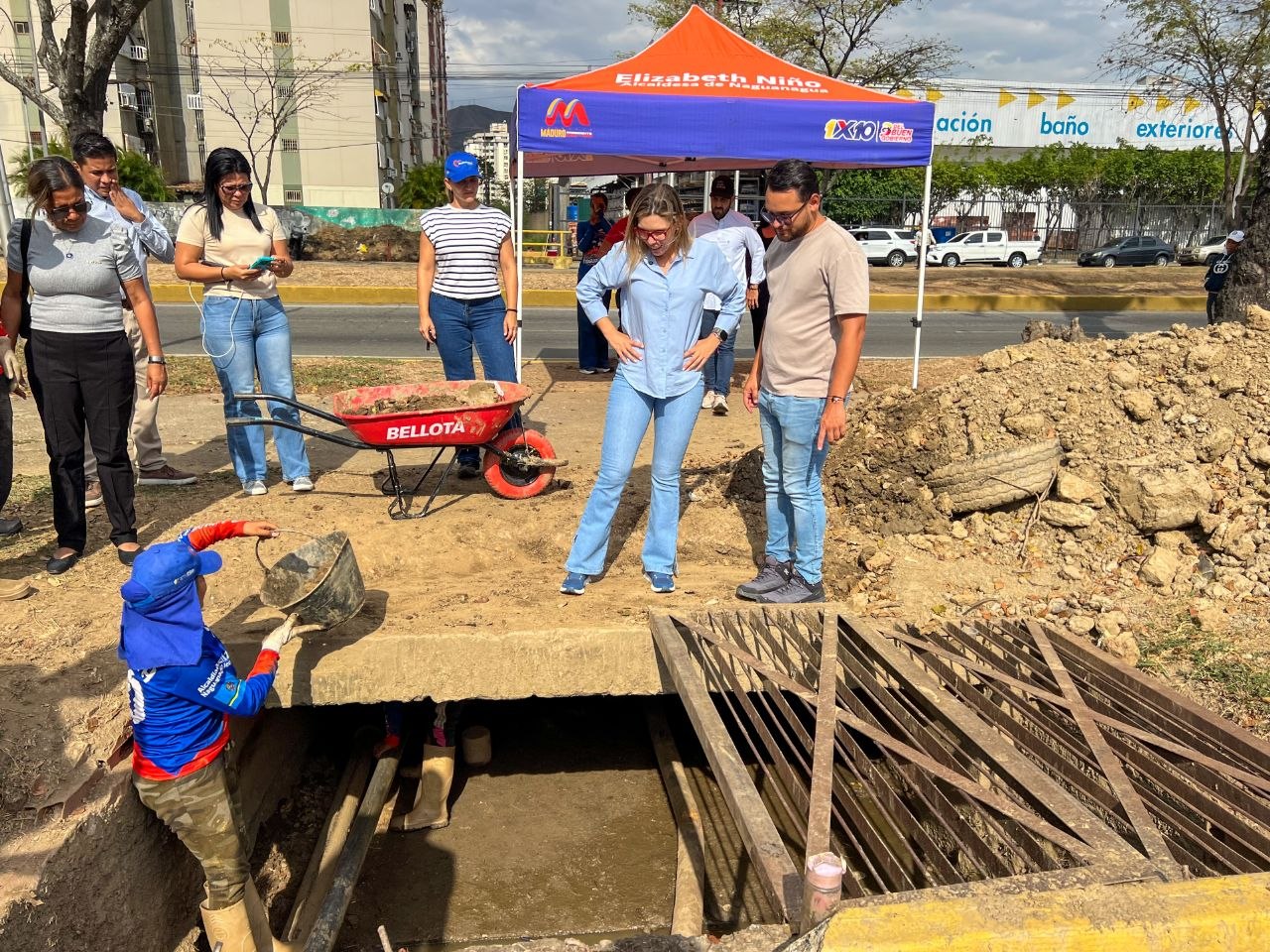 Alcaldesa Elizabeth Niño supervisó la continuación del Plan Preventivo de Anegamiento en 17 canales de Naguanagua (5)