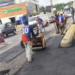 Gestión Elizabeth Niño continúa despliegue intensivo de asfaltado y bacheo en distintos sectores de Naguanagua (1)